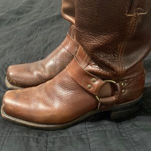 Frye harness boots sz 10.5